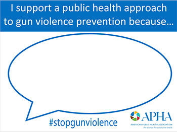 I support a public health approach to gun violence prevention because...