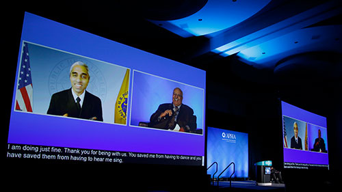 Vivek Murthy and Georges Benjamin