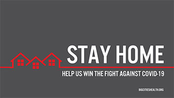 Please Stay Home Public Health Newswire