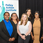 Attendees of the Policy Action Institute pose for the camera
